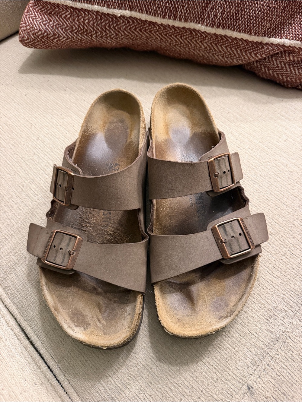 Birkenstock Women's Two-Strap Open Sandal Sz 43